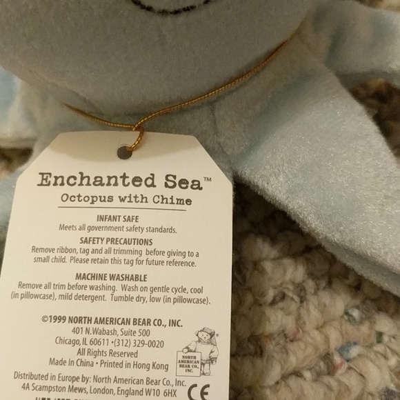 North American Bear Co. Octopus with chime - Picture 3 of 3